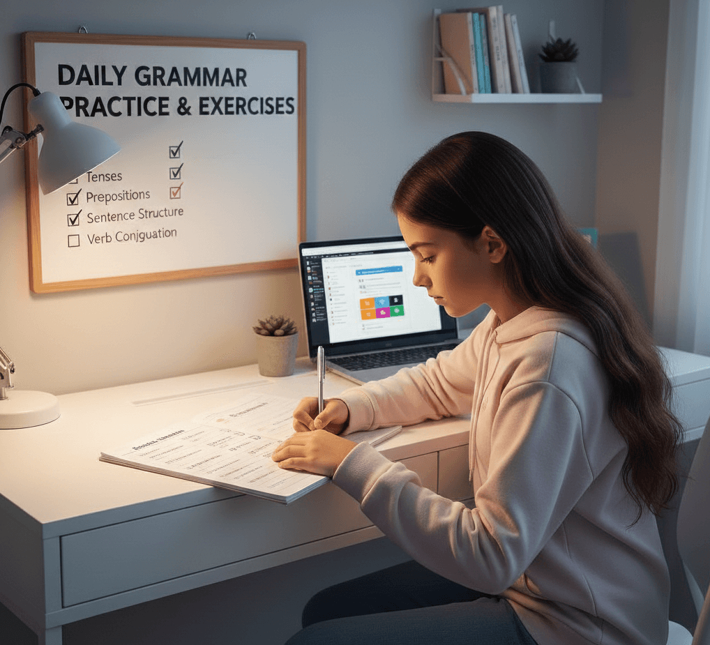 English Grammar Practice for Beginners